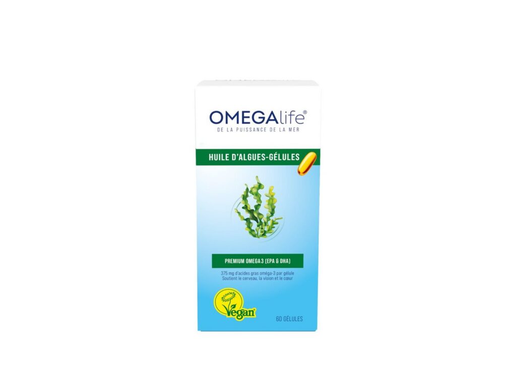 OMEGA-LIFE huile d'algues caps bte 60 pce