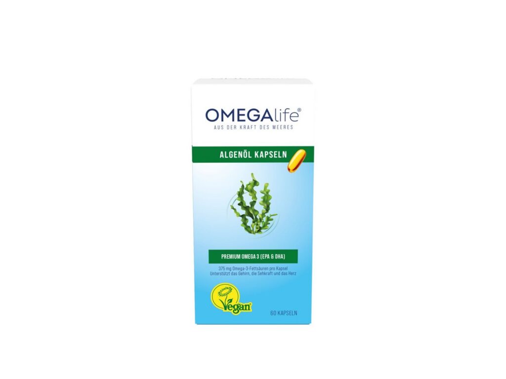 OMEGA-LIFE huile d'algues caps bte 60 pce