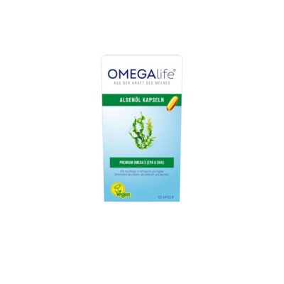 OMEGA-LIFE huile d'algues caps bte 120 pce
