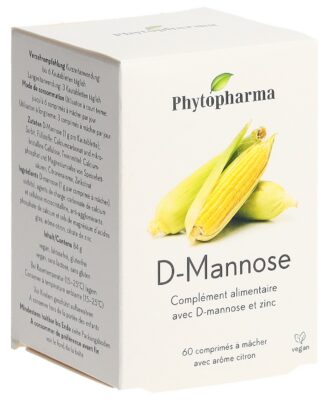 PHYTOPHARMA D-Mannose cpr croquer bte 60 pce