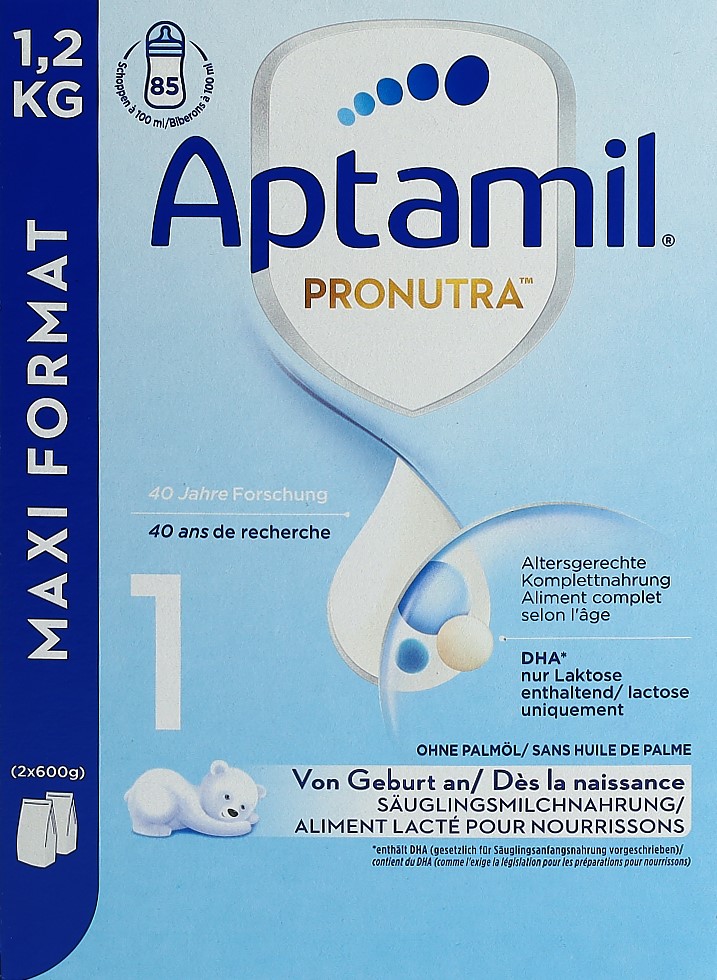 APTAMIL PRONUTRA 1 Maxi Format bte 1200 g