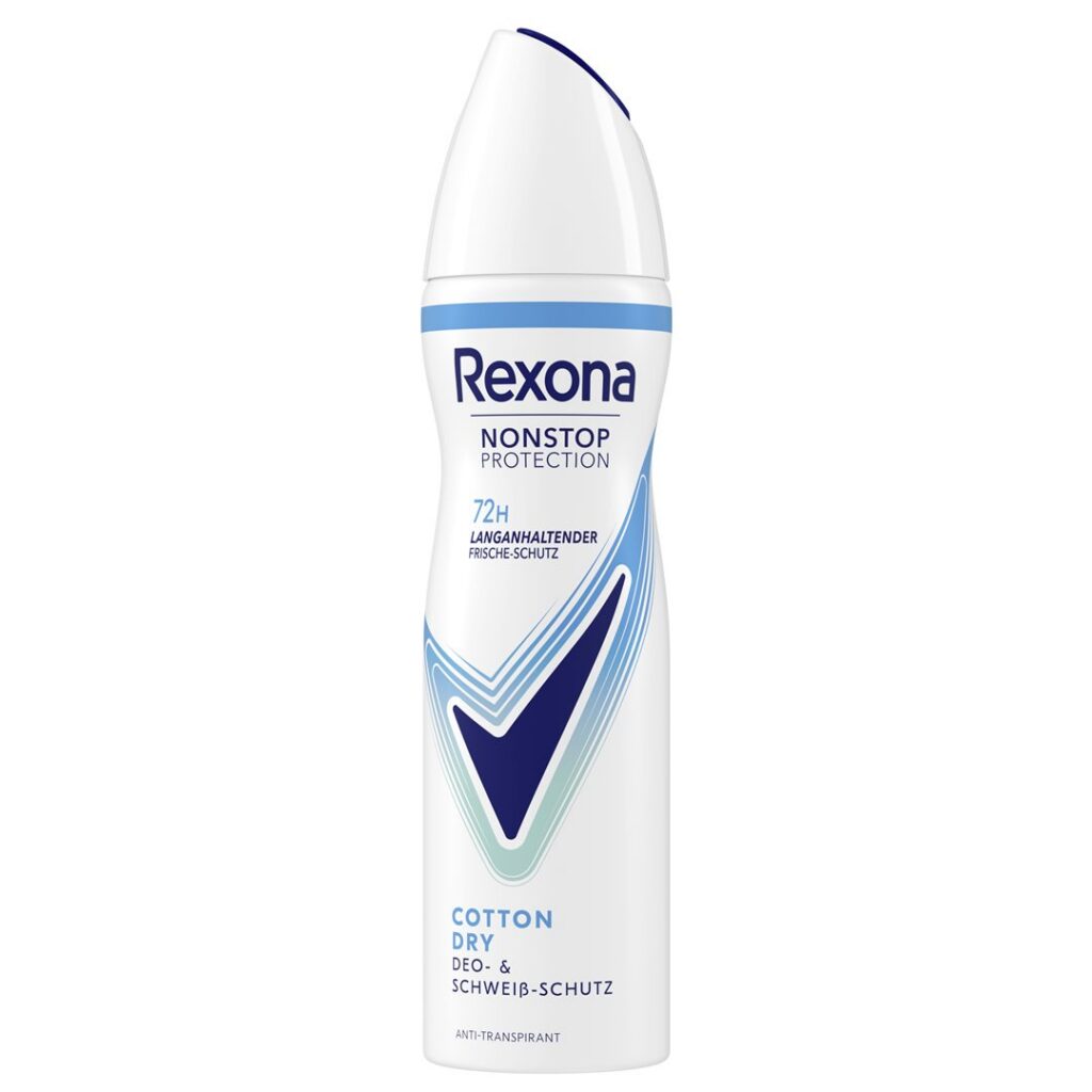 REXONA anti-tr nonstop déo spray cotton dry 150 ml