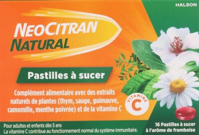 NEOCITRAN Natural pastilles à sucer 16 pce