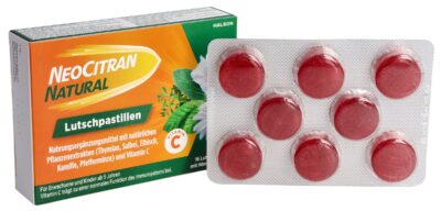 NEOCITRAN Natural pastilles à sucer 16 pce